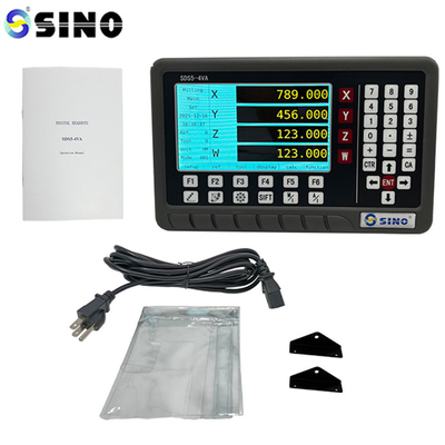 SDS5-4VA 4 Axis Digital Readout Kits For Milling Lathe Glass Linear Scale TTL Square Wave