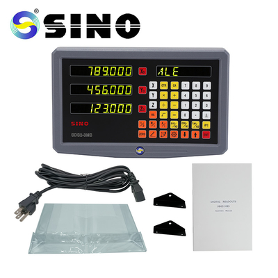 SDS2-3MS SINO Digital Readout System Linear Measuring For Lathe Milling Machine
