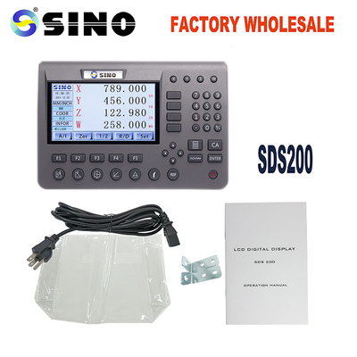 SDS200 SINO Digital Readout System 4 Axis DRO Measuring Machine For Mill Lathe Edm TTL