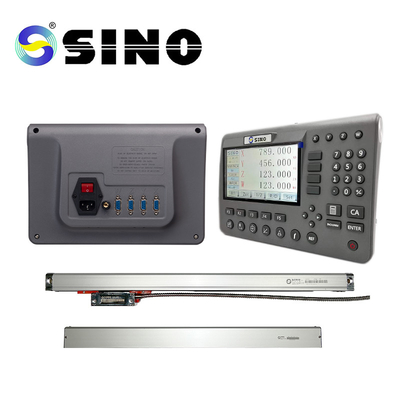 SINO 4 Axis LCD Digital Readout Kits SDS200 DRO Display Kits Grating Linear Scale