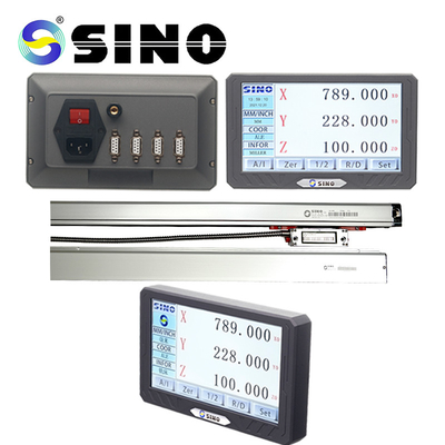 3 Axis LCD Digital Readout Kits SDS200s DRO Display 0.005mm Grating Linear Scale Encoder