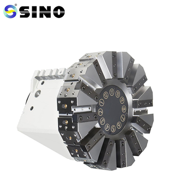 SINO Turning Tools ST80 ST100 Indexing Servo Turret 80mm For CNC Drilling Machine