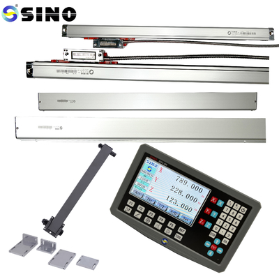 SINO SDS2-3VA 3 Axis Digital Readout Meter KA300 Glass Linear Ruler TTL RS422 Signal
