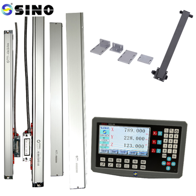 SDS2-3VA LCD Dro Digital Readout Kit Display TTL Signal 9 Pins For Lathe Mill CNC Machines