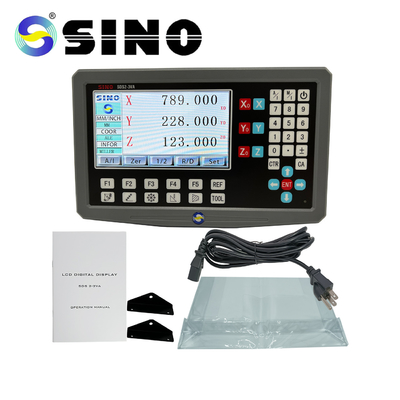 RS422 3 Axis Digital Readout With Tool Counter Optical Encoder Grating Ruler Linear