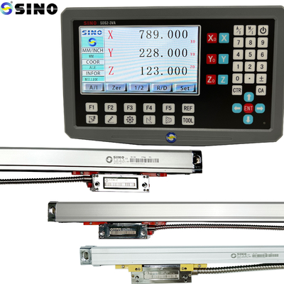 SINO SDS2-3VA 3 Axis Digital Readout Meter With KA300 Glass Linear Ruler TTL RS422 Signal