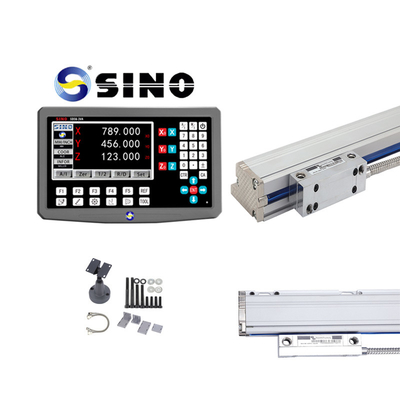 For Use With Milling Machines, SDS6-3VA 3 Axis Dro Digital Readout Display With Linear Glass Scale Encoder Grating