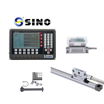 Metal Sino Sds5-4va Digital Display Meter With General Readouts On A 4-Axis LCD Screen