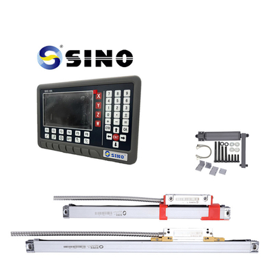 Metal Sino Sds5-4va Digital Display Meter With General Readouts On A 4-Axis LCD Screen