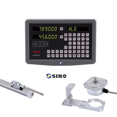 SDS6-2V SINO Dro 2 Axis CE With Linear Scale SINO Digital Readout System For Lathe Mill