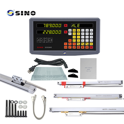 SINO SDS2MS 2 Axes  Digital Readout DRO System  Multifunctional With KA300 Linear Scale For Lathe