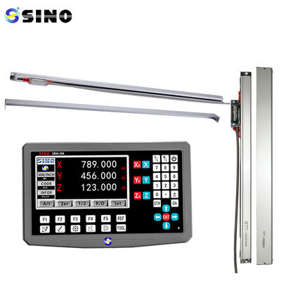 Digital Readout Display 5um Optical Ruler Linear Scale Encoder RoHS 3 Axis DRO Kit Milling Lathe Grider