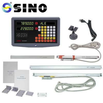 SINO Two Axis Lathe Machine DRO Mini Size 100V-240V Multi Function