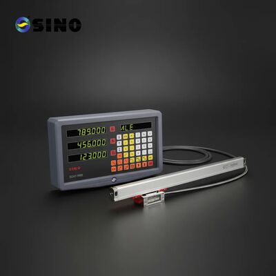 Good price SINO SDS2‑3MS 3‑Axis TTL‑Signal Digital Readout(DRO) Complete Glass Linear Encoder Scale Set for Milling Machine online