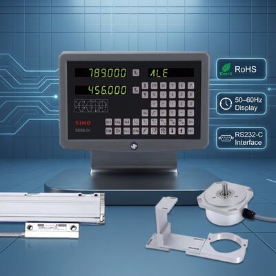 Good price SINO Digital Readout DRO System, RoHS Compliant, 50–60Hz LED Display, RS232-C Communication Interface online