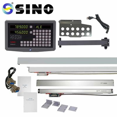 Good price Large Size Metal Milling Machine DRO Manual 2 Axes RS232-C Output online