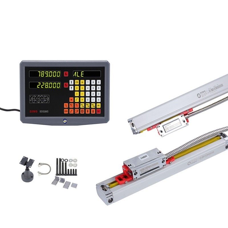 SINO 2 Axis Digital Display Readout Machine SDS2MS With Linear Encoder ...