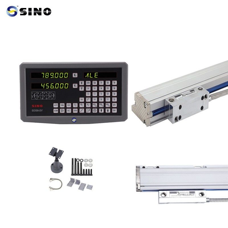 2 Axis CE SDS6-2V SINO Digital Readout System With LED Display Linear ...