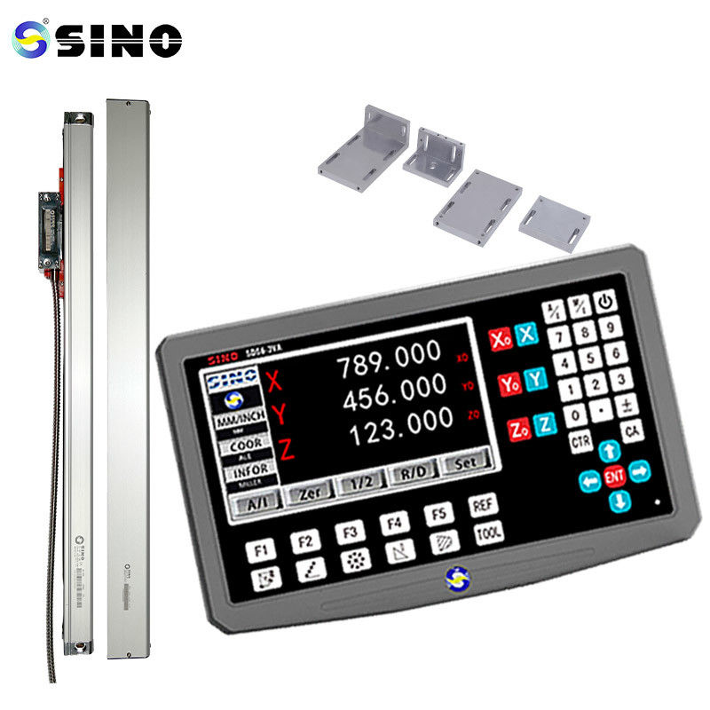 GUILOPOER 3-Achsen Digitalanzeige-Kit – 5µm Auflösung, 300+500+1000 Mm Linearwaage Für Fräsmaschinen, CNC TTL Rechtecksignal GUILOPOER 3-Achsen Digitalanzeige-Kit – 5µm Auflösung, 300+500+1000 Mm Linearwaage Für Fräsmaschinen, CNC TTL Rechtecksignal