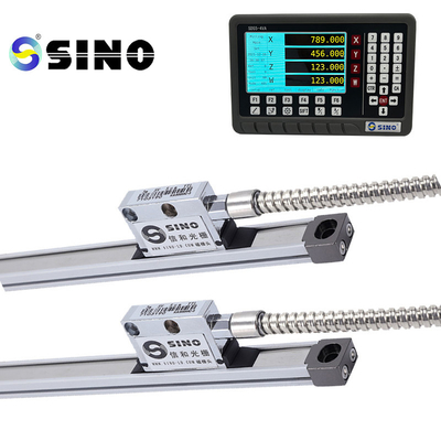 SINO KA800MC Magnetic Linear Encoder Set with Digital Readout for Milling Machines 5µm Resolution 24V