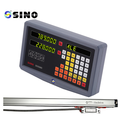 SINO SDS2MS  2 Axis Digital Readout With LED Screen For Lathe , Multifunctional DRO Measuring Systems