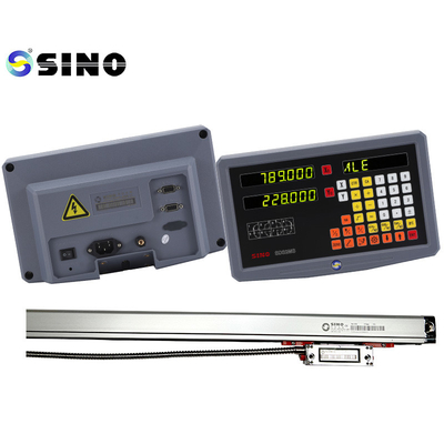 SINO 2 Axes Digital Readout System SDS2MS DRO  Multifunctional With Glass Linear Scale For Lathe Machine