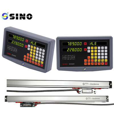 SINO SDS2MS Digital Readout 2 Axes Optical With Angle Linear Encoder Length 7-102cm For Milling Machine