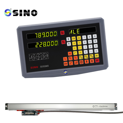 SINO 2 Axes Digital Readout System SDS2MS DRO  Multifunctional With Glass Linear Scale For Lathe Machine