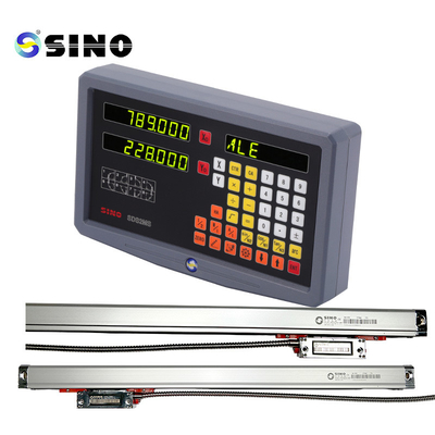 SINO SDS 2MS Digital Readout  2 Axis With Linear Magnetic Scale Dro Kit For Milling Machines