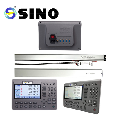 SINO 4 Axis  SINO Digital Readout System SDS200 DRO Metal LCD With Linear Encoder Kit For Milling Machine