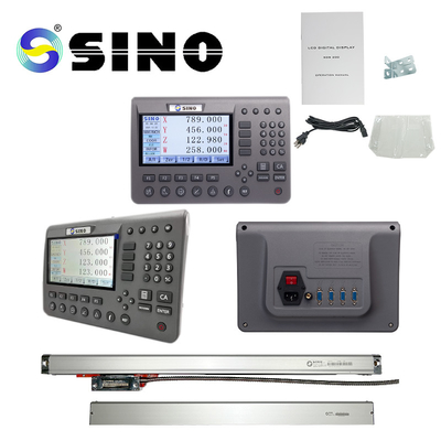 2 Axes DRO SDS 200 Kit Metal LCD Full Touch Screen 0.005mm Resolution Practical For  Milling Machine