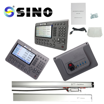 SINO SDS200 LCD Digital Readout Kits KA-300 Linear Scale Optical Encoder