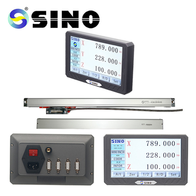 SDS200s 3 Axis Digital Readout DRO LCD Display Muti - Function Glass Linear Scale Angle Encoder Lathe Milling