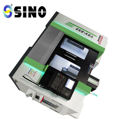 SINO CNC Lathe Machine With 550mm Width Features High Precision And Operates Vertically