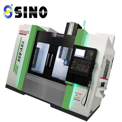 SINO CNC Lathe Machine With 550mm Width Features High Precision And Operates Vertically