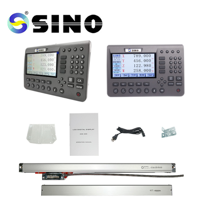 SINO KA600-1900mm Linear Scale Glass Sensor 3 Axis DRO Digital Read Out Display For CNC Milling And Lathe