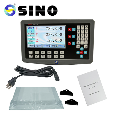 SINO SDS2-3VA 3 Axis DRO Digital Readout Meter With 16/32 Bit Calculator 5MHz Input Frequency