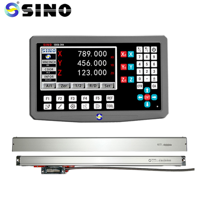 SINO SDS6-3VA 3 Axis LCD Digital Readout System DRO Display Linear Scale Glass Sensor