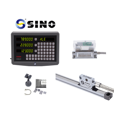 SINO SDS6-3V Glass Linear Scale Meter Lathe Machine Digital Readout DRO 3 Axis 1um