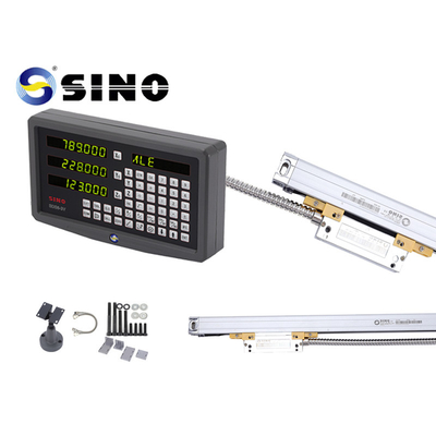 Glass Scale Ruler TTL Model DS6-3V 5micron Linear Encoder With 5um 3 Axis Digital Readout