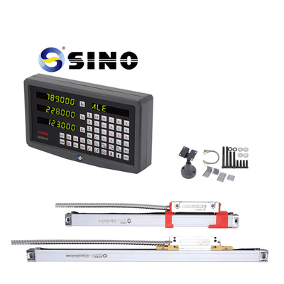 SINO DRO SDS6-3V 3 Axis Digital Readout System With TTL  Linear Encoder Ruler For Lathe Milling Machine