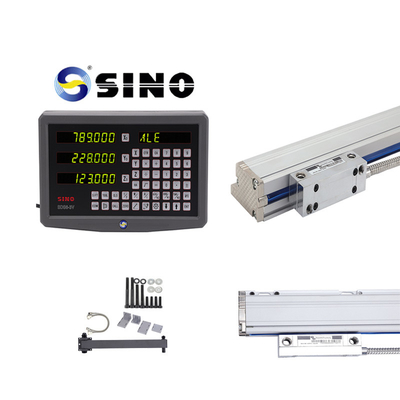 Machine Tools And Milling Machines Are Made More Convenient With The SDS6-3V Dro And SINO Linear Grating Rulers.