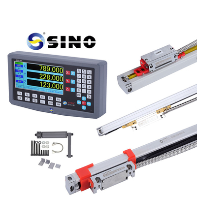 Taper Measurement Tool Collection With SINO SDS2-3VA 3 Axis DRO Digital Readout System And KA300 Glass Linear Ruler