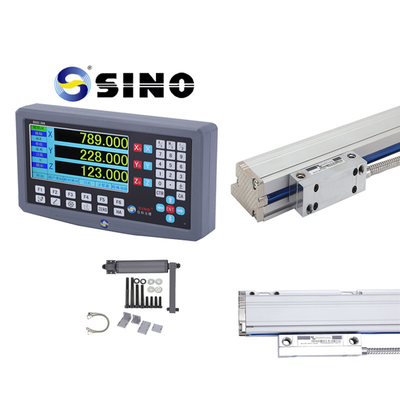 Grey 240V Three-Axis Digital Readout TTL Input Signal For Milling Machine Lathe
