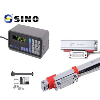 SINO Single Axis SDS3-1 Digital Readout Meter And Linear Scale Grating Ruler For Milling/Lathe