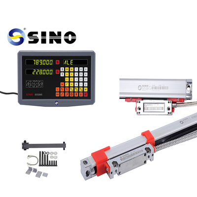 SINO 2-Axis Optical Display Readout With Linear Encoder, Length 70-1020mm, For Milling Machines Lathe Boring Machine