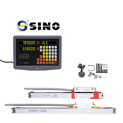 SDS 2MS 2-Axis Digital Readout Dro Color Panel Linear Scale Series Milling Machine