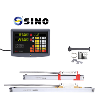 SINO SDS2MS  2 Axis Digital Readout With LED Screen For Lathe , Multifunctional DRO Measuring Systems