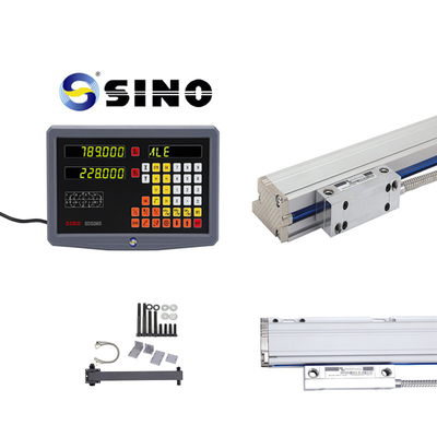 SINO SDS2MS  2 Axis Digital Readout With LED Screen For Lathe , Multifunctional DRO Measuring Systems