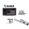 2-Axis SDS6-2V Digital Readout System And KA Linear Glass Grating Rulers On Lathe Milling Machine
